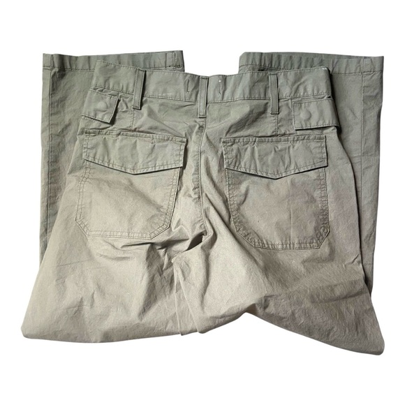 AGOLDE Daria Utility Pant Wide Leg Green Sz 26 - Picture 4 of 8